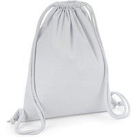 Westford Mill Men's Drawstring Bag in Light Grey