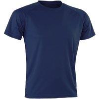 Spiro Men's Impact Aircool T-Shirt in Navy | Size: Large