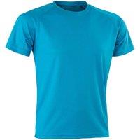 Spiro Men's Impact Aircool T-Shirt in Blue | Size: Large