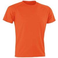 Spiro Men's Impact Aircool T-Shirt in Orange | Size: Large