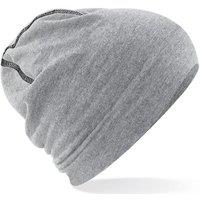 Beechfield Men's Hemsedal Cotton Beanie in Grey