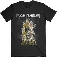 Iron Maiden Men's Eddie 40th Anniversary T-Shirt in Black | Size: 2XL
