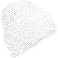 Beechfield Men's Classic Deep Cuffed Beanie in White