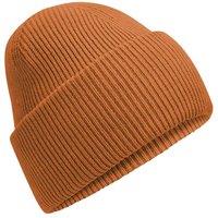 Beechfield Men's Classic Deep Cuffed Beanie in Orange