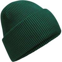 Beechfield Men's Classic Deep Cuffed Beanie in Bottle Green