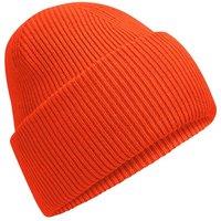 Beechfield Men's Classic Deep Cuffed Beanie in Pale Orange