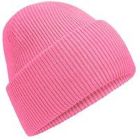 Beechfield Men's Classic Deep Cuffed Beanie in Pink