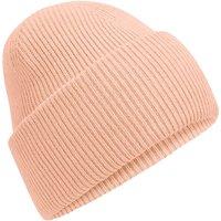 Beechfield Men's Classic Deep Cuffed Beanie in Peach