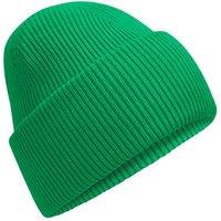 Beechfield Men's Classic Deep Cuffed Beanie in Green