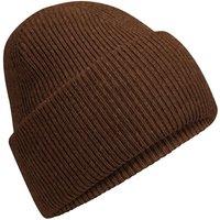 Beechfield Men's Classic Deep Cuffed Beanie in Brown