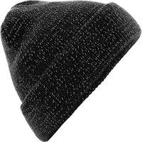 Beechfield Men's Reflective Beanie in Black