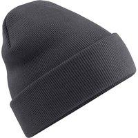 Beechfield Men's Original Polylana Cuffed Beanie in Mid Grey