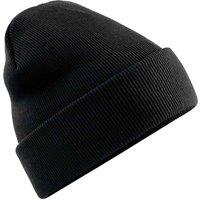 Beechfield Men's Original Polylana Cuffed Beanie in Black