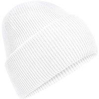 Beechfield Men's Classic Deep Cuffed Beanie in White