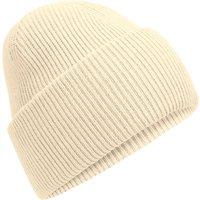 Beechfield Men's Classic Deep Cuffed Beanie in Off-White