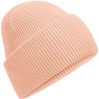 Beechfield Men's Classic Deep Cuffed Beanie in Peach