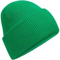 Beechfield Men's Classic Deep Cuffed Beanie in Green