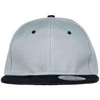 Result Men's Bronx Contrast Snapback Cap in Mid Grey
