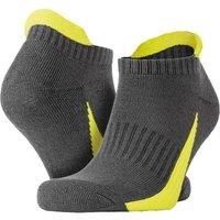 Spiro Men's Sports Socks (Pack of 3) in Grey | Size: 4-7