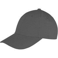 Result Men's Memphis Brushed Cotton Cap in Charcoal