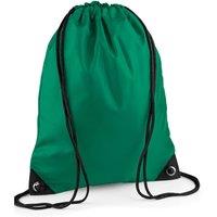 Bagbase Men's Premium Drawstring Bag in Green