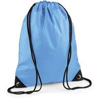 Bagbase Men's Premium Drawstring Bag in Light Blue