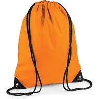 Bagbase Men's Premium Drawstring Bag in Orange