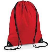 Bagbase Men's Premium Drawstring Bag in Red