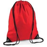 Bagbase Men's Premium Drawstring Bag in Light Red
