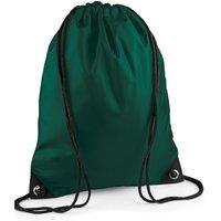 Bagbase Men's Premium Drawstring Bag in Bottle Green