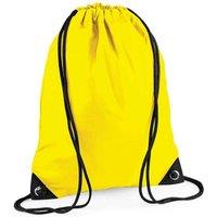Bagbase Men's Premium Drawstring Bag in Yellow