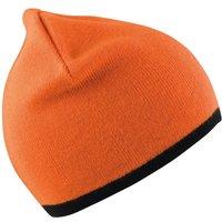 Result Men's Reversible Fashion Beanie in Orange