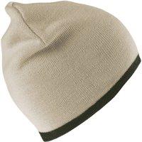 Result Men's Reversible Fashion Beanie in Stone