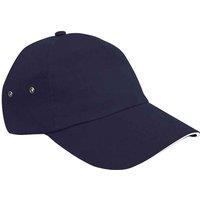 Result Men's 5 Panel Cotton Cap in Navy