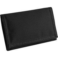 Bagbase Men's Plain Ripper Wallet in Black