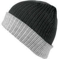 Result Men's Double Layered Beanie in Black