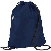 Quadra Men's Premium Drawstring Bag in Navy