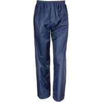 Result Core Men's Waterproof Trousers in Navy | Size: Medium