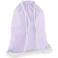 Westford Mill Men's Cotton Drawstring Bag in Lavender