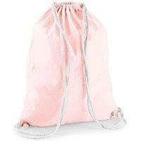 Westford Mill Men's Cotton Drawstring Bag in Pale Pink