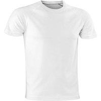 Spiro Men's Impact Aircool T-Shirt in White | Size: 2XL