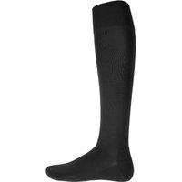 Kariban Men's Ribbed Knee High Socks in Black | Size: 7-8