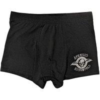 Avenged Sevenfold Men's Classic Deathbat Boxer Shorts in Black | Size: XL