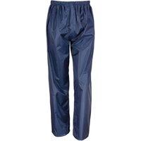 Result Core Men's Waterproof Over Trousers in Navy | Size: Small