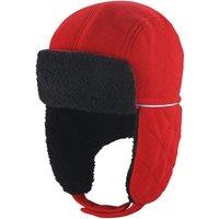 Result Men's Ocean Trapper Hat in Red | Size: S/M