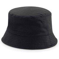 Beechfield Men's Reversible Bucket Hat in Black | Size: Large/XL
