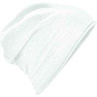 Beechfield Men's Jersey Beanie in White