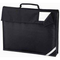 Quadra Men's Reflective Book Bag in Black