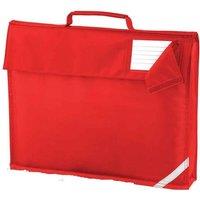 Quadra Men's Reflective Book Bag in Light Red