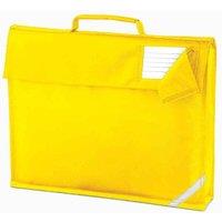 Quadra Men's Reflective Book Bag in Yellow